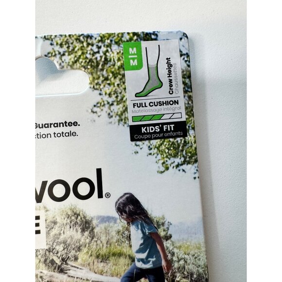 Smartwool Kids Hike Cree Height Medium Size 12 -2.5 Shoe Size NWT Full Cushion - Picture 3 of 5